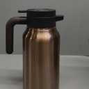 68oz Thermal Coffee Carafe, Stainless Steel Carafes for Hot Liquids 36 Hours, Insulated Coffee Carafes For Keeping Hot Coffee, Hot Water, Tea, Hot Beverage (Gold)