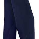 SOFIA'S CHOICE Women's Low Waisted Drawstring Sweatpants Color Block Long Pants with Pockets Blue-GD3 X-Large (Blue, XL)