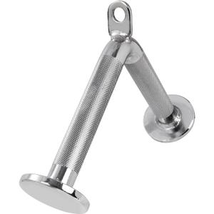 V-Shaped Bar Straight Rotating Bar Curl LAT Pull Down Bar D Handle Double D Row Handle LAT Pulldown Attachments Cable Machine Attachment for Home Gym