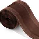 WILLBOND Carpet Cord Cover Cable Protector Floor Cover Cable Protector Management Only for Commercial Office Carpet(9.84 ft,Brown)