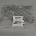 #10 * 3-1/2" 304 Stainless Steel Deck Screws, (65pcs) 1 lbs.Exterior Wood Screws, Rust Resistant Epoxy Coated, Bronze, T20 Star Bit (Silver)