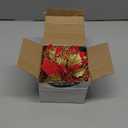 24 PCS Poinsettia Flower Artificial Red Gold Christmas Flowers Artificial 5.5'' Glitter Poinsettias Artificial Christmas Tree Flower With Clips Diy Xmas Wreath Holiday New Year Home Party Decor