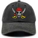 Dreamkitten Good Vibes Embroidered Baseball Cap for Men Women (Black)