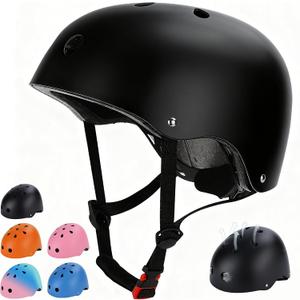 Kids Bike Helmet, Toddler Helmet for Youth Boys Girls Ages 1-3/2-4/3-5/5-8/8-14 Year Old, Adjustable Fit & Lightweight, Multi-Sport Safety for Skateboard Skating Bicycle Scooter Cycling, S