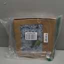 Ling's moment Dusty Blue Dahlia Foam Artificial Flowers Real Touch Faux Fake Flower for Home Decor Graduation Baby Shower Decorations Outdoors Party Favors Wedding Centerpieces Arrangements 25pcs