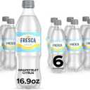  Fresca Citrus Soda Soft Drink, 16.9 fl oz Bottles, 24 pack BBD: 02-23-26