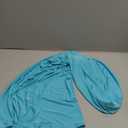 4FT Mini Arch Cover  Petite Stretch Fabric for Baby Showers, Kids Birthdays & Photo Corners  Sky Blue Backdrop for Small Events & Tablescapes