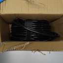 16/3 10A 125V 1250W 100 Ft Outdoor Extension Cord Waterproof, Weatherproof & Flame Retardant Black 3 Prong Power Cord Outside for Lawn & Garden, SJTW ETL Listed