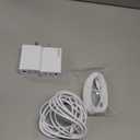 USB C Charger Block 100W, 3-Port GaN Super Fast Charger, Type C 65W Wall Charger Adapter with 10ft USB C Charging Cable for MacBook Pro/Air,iPad Pro, iPhone 17/16/15Pro, S25/S24/S23 and More[2 Pack] (White)