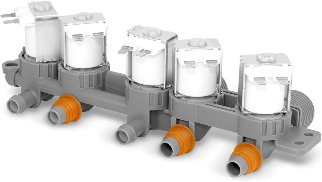 WT7600HWA WT7700HVA Washer Water Inlet Valve FIt for LG WT7200CV WT7200CW WT7500CW WT7600HKA WT7050CV WT7500CV WT7600HVA WT7700HKA WT7710HVA WT7700HWA