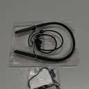 Air Tube Bluetooth Headphones with 28Hour Playtime,Emf Free Earbud for Radiation Protection,Anti Emf Headphone with LED Display, High Audio Quality,Mic and Control,Airtube Earphone for Sleep,Work,Gym