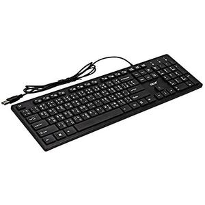 KB518 Oker Keyboard Thai Language Black Waterproof from USB Slim+Desktop