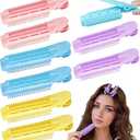 Instant Volumizing Hair Clips for Women – 8PCS Large Hair Root Lifting Clips, Fluffy Hair Volume Boost, Upgraded Volumizing Roller Clips for Root Lift & Styling