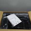 Large Shoe Rack 8 Tier 64 Pairs for Entryway, Heavy Duty Storage Shelves Unit with Customizable Height for Boots, Space Saving Organizer for Hallway Garage (66.1" W x 49.2" H)