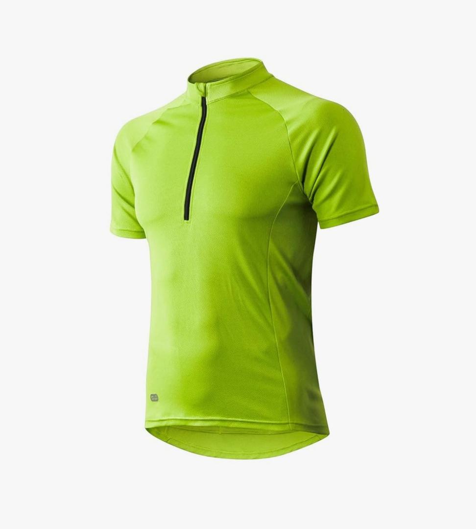 INBIKE Men's Cycling Jerseys Moisture Wicking Short Sleeve Quick Dry Bike Jersey Long Sleeve Running Tops Breathable Large