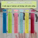 Bible Verse Jar, 90 Color Coded Prayer Scripture Cards for Emotions and Feelings, Christian Gifts for Women, Mothers Day Gift, Her Graduation Gifts, Prayer Bible Verse Comes (2pcs)