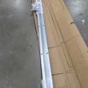 18 Ft V-Track Galvanized Inverted V Track for 1'' OD V-Groove Sliding Gate Rollers Driveway Gate with Hammer Drive in Anchors, Heavy Duty Sliding Driveway Gate Track