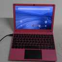10.1Inch Laptop, Quad-Core Processor with Android 12.0 OS, 2GB RAM, 64GB EMMC, Built-in Camera, WiFi, USB Interface, Tpye-C Charging for Learning and Entertainment (Pink 2GB+64GB)