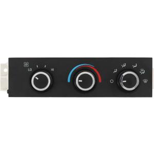 Front A/C Heater Climate Control Module Compatible with 2001-2014 Chevrolet Express 1500 GMC Savana 1500 2001-2021 Chevrolet Express 2500 3500 GMC Savana 2500 3500 Replace# 599-293, 15773676