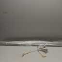 1 1/8 Inch Diameter Room Darkening Curtain Rods 110-160, Heavy Duty Window Wrap Around Drapery Rod with Aluminum Bracket, Accessories, Wall Mounted Ceiling Mounted, Adjustable Length, Brushed Nickel