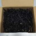 #8 * 1-5/8" Black Deck Screws, (377pcs) 2 lbs.Exterior Wood Screws, Rust Resistant Epoxy Coated, Bronze, T20 Star Bit