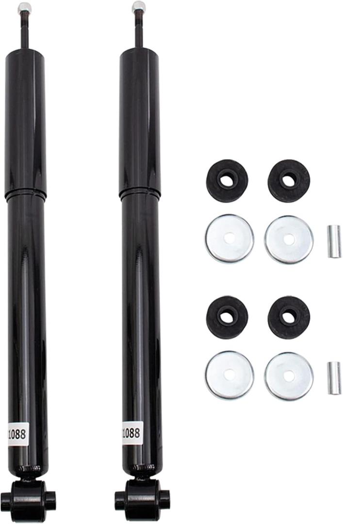TRQ Rear Shock Absorber Set Compatible with 2011-2016 Scion tC