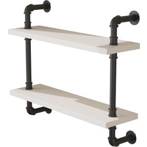 Wall Decorative Storage Floating Shelf, 6 Piece Wall Mounted Divider Set for Bedroom, Living Room, Bathroom, Kitchen, Corner, Study Room
