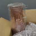 DaYammi 100 Pack 10oz Pink Plastic Cups for Party Premium Glitter Disposable Plastic Cup for Martini and Cocktail, Hard Pink Disposable Cups for Wedding,pink cups for Mother's Day Party