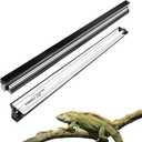 T5 10.0 UVB Reptile Light Fixture, 39W 34" for Bearded Dragon, T5-34"-Fixture