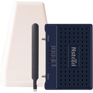 Cell Phone Signal Booster Up to2500 sq ft Band 66/25/2/4/5/12/13/17 Cell Phone Signal Booster for Home Office All U.S. Carriers FCC Approved