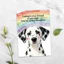 3 x Loss of Dog Sympathy Gift Dog Bereavement Gift & Pet Loss Sympathy Card for Dog Passing Away