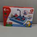 CUTE STONE Color Changing Kitchen Sink Toys, Children Electric Dishwasher Playing Toy with Running Water, Upgraded Faucet, Automatic Water Cycle System Play House Pretend Role Play Toys for Boys Girls