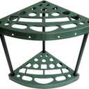 Garden Tool Organizer - Corner Storage Rack that Holds 18 Yard Tools and Broom Holder - Garage Organizers and Storage by Sto-Away