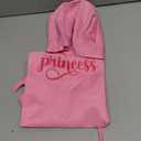 GROBRO7 1Pcs Kids Apron and Chef Hat Set Gift for Girls, Princess Kitchen Baking Princess Pattern Adjustable Kitchen Aprons with 2 Pockets Waterproof Smocks Hats for Baking Cooking Painting Training