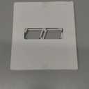 FYY Over The Door Hooks, 4 Pack Hangers Hooks with Rubber Prevent Scratches Heavy Duty Organizer for Living Room, Bathroom, Bedroom, Kitchen Hanging Clothes, Towels, Hats, Coats, Bags White (Short)