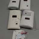 Kidde Carbon Monoxide Detector, Plug In Wall with 9Volt Battery Backup, Digital LED Display  4 Pack