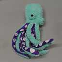 Large Squeaky Dog Toys- Plush Dog Toys with Soft Fabric for Small, Medium, and Large Dogs Daily Companionship, Training Reward Gift (Green)