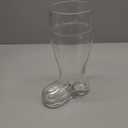 BAVARIA TRACHTEN Das Boot 1L Beer Glass, Authentic German Beer Boot Mug  Spaten Cowboy Style  Giant 1 Liter Drinking Glass for Oktoberfest, Bars & Parties