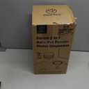 PAPIFEED Automatic Cat Feeder and Water Fountain, 3L/12 Cups 2.4G WiFi Pet Feeder with Stainless Steel Bowl, Smart APP Control for Remote Feeding, 1-12 Meals Per Day, Detachable for Easy Clean (White)