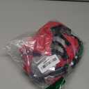 Doglay Dog Jacket Waterproof Dog Coat with Harness Built in, Christmas Puppy Winter Coat Reflective Turtleneck Puffer Snow Jackets for Small Dogs (Red) Size Small