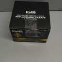 Kaffe Universal Replacement Coffee Carafe - 5 Cup Glass Pot for Drip Coffee Makers - Glass, Easy-Grip Handle, Sneak-A-Cup Compatible - Capacity Markings, Dishwasher Safe