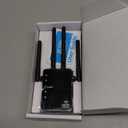 WiFi Extender Signal Booster for Home, WiFi Extender, Long Range up to 12880 Sq Ft and 105 Devices, Internet Extender WiFi Booster, WiFi Repeater with Ethernet Port, Signal Booster