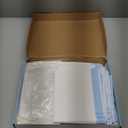 MINIVON Bedpan Liners with Super Absorbent Pads - Value Pack 30 Count - Bed pan Bag Disposable Pulling String, Medical Grade & Universal Fit Bed Pan, for Bedridden Patients, Elderly Senior, Bedbound