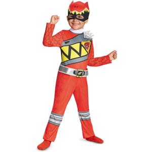 Boy's Red Ranger Dino Charge Costume (3T-4T)