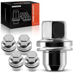 A-Premium M14-1.50 Wheel Lug Nuts Compatible with Land Rover Range Rover Sport Discovery LR3 LR4 Front and Rear 5-PC Set