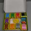 Coogam Fine Motor Skill Toys for Toddlers, 10pcs Surprise Animals Finger Puppets Treasure with Number Locks, Matching Color Sorting Pirate Hunt Game, Learning Montessori Gift for 3 4 5 Year Old