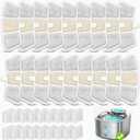 18 Pack PW04 3.5L Wireless Pet Fountain Filters for Hard Water, Reduces Limescale & Bad Taste, Compatible with Oneisall Cat Water Fountain Dispenser, Long Lasting Replacement Filter