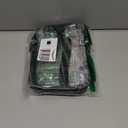 1 Pcs Portable Clear Makeup Bag, Transparent Black Border PVC Zipper Travel Storage Pouch With Handle, Waterproof Cosmetic Toiletry Bag Small Foldable Storage Pouch