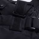 YEEFINE Men's Waterproof Snow Ski Pants Insulated Warm Winter Outdoor Snowboard Bibs with Suspenders (Medium, Black)