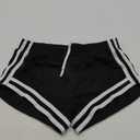 AIMPACT Men's Mesh Booty Shorts 3 Inch Lightweight Athletic Sportswear Gym Workout Retro Running Short Shorts (Large, Black)